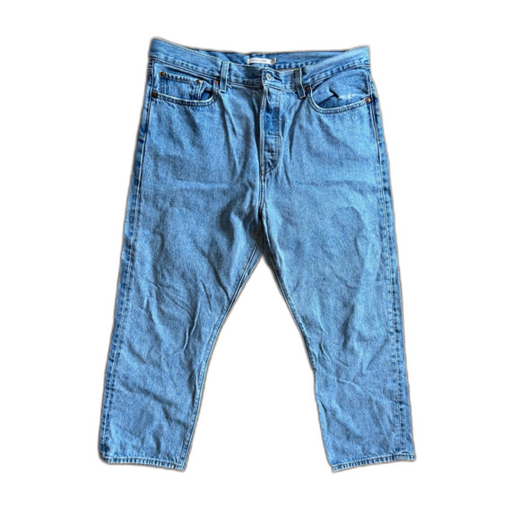 Levi's Premium Blue Wedgie Straight Denim Jeans Pants Trousers  Women's Size 32 - Picture 2 of 13